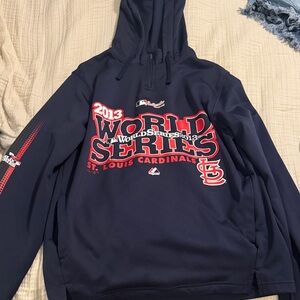 Majestic Navy World Series 2013 Hoodie